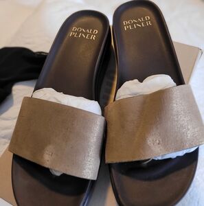 Donald Pliner Fiji Suede Slide Sandal (Women)